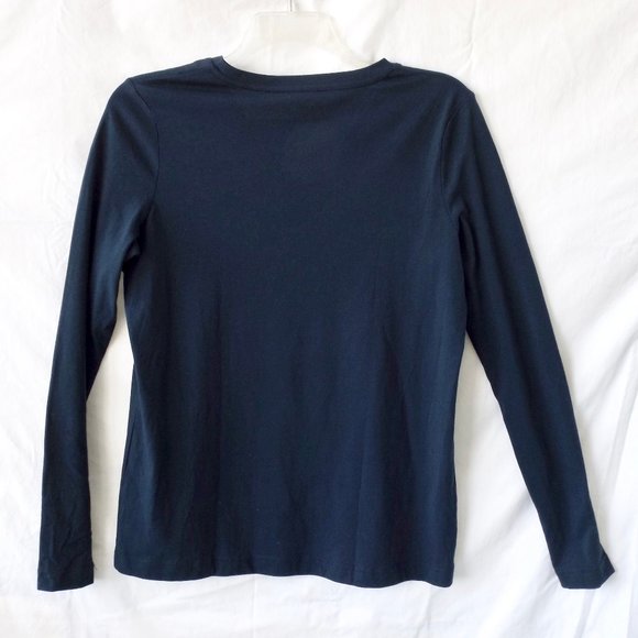 New Long Sleeve Tee from Field & Stream, V Neck, Blue, Size Large - Picture 9 of 10